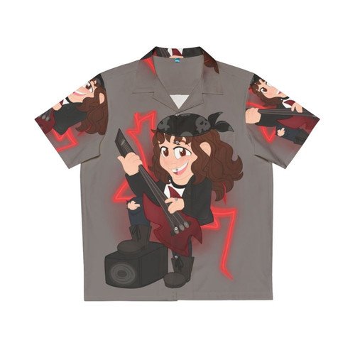 Eddie Munson's Master of Puppets Hawaiian Shirt from Stranger Things