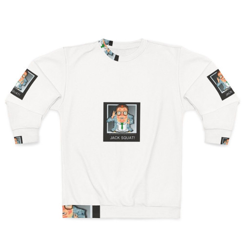 Motivational Speaker Chris Farley Sweatshirt with SNL-Inspired Digital Art