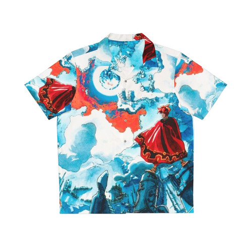 Terranigma Hawaiian Shirt featuring retro SNES video game graphics