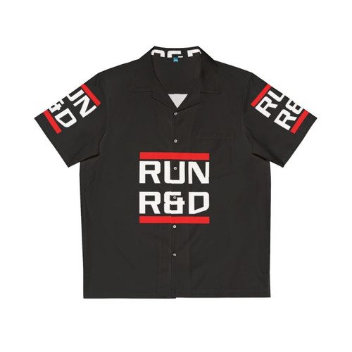 Cyberpunk-themed Run R D Hawaiian Shirt