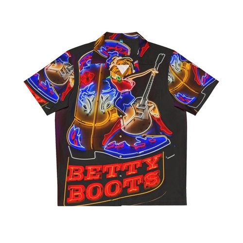 Neon Lights Country Music Hawaiian Shirt