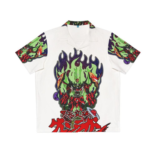 Tengen Toppa Gurren Lagann anime-inspired Hawaiian shirt