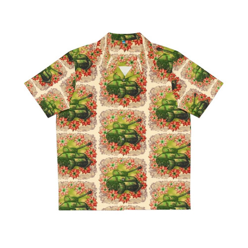 Military Christmas Hawaiian Tank Top Shirt