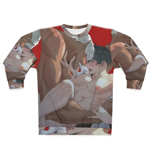 Cain and Gyeong Love Sweatshirt - Soft, Cozy Anime-Inspired Apparel