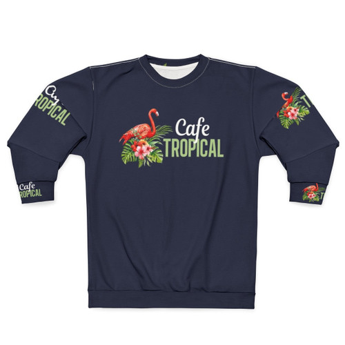Schitt's Creek Café Tropical Flamingo Sweatshirt