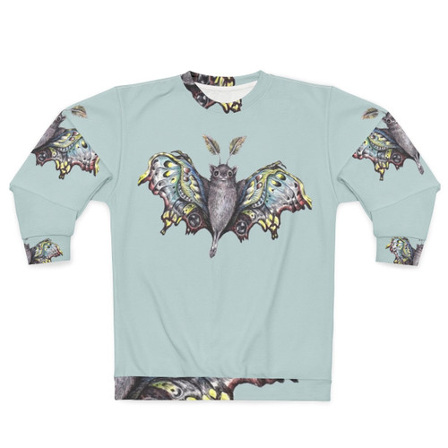 Butterbat sweatshirt featuring a whimsical fantasy creature in a pop art style design