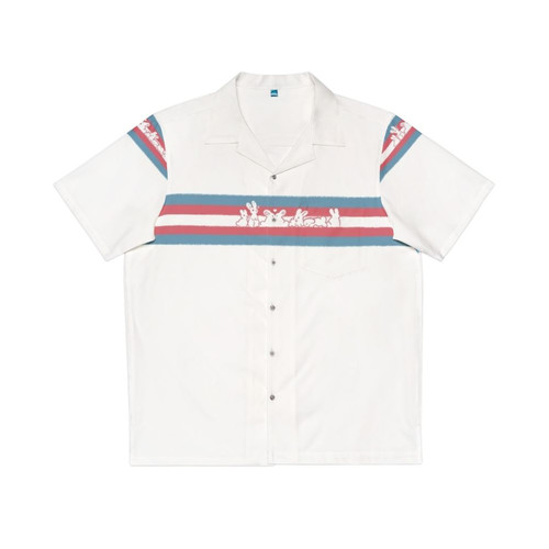 Transgender pride bunny Hawaiian shirt