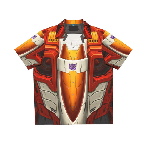 Transformers Starscream Hawaiian Shirt with Mecha Design