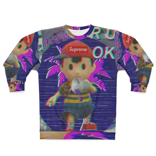 Ness Earthbound Retro Gaming Sweatshirt