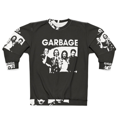 Garbage band music art sweatshirt