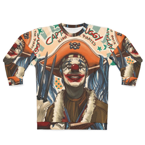 Buggy the Clown One Piece Inspired Sweatshirt