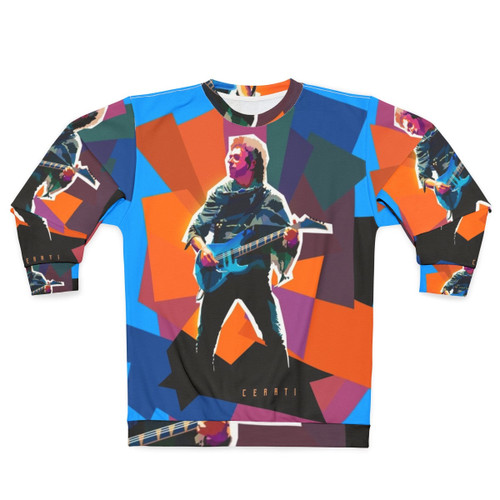 Gustavo Cerati low poly art sweatshirt