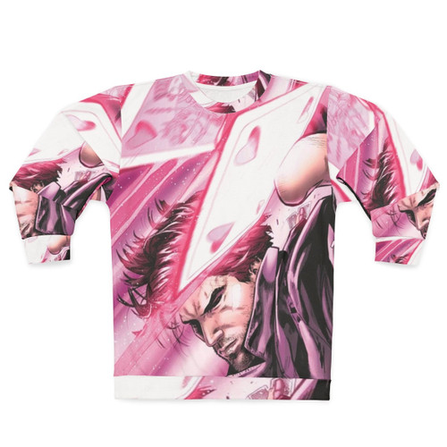 Gambit Sweatshirt featuring the X-Men character and Marvel superhero