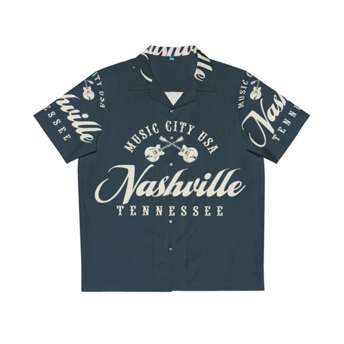 Nashville Music City Tennessee Hawaiian Shirt
