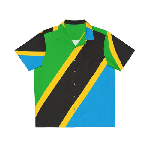 Tanzania Flag Hawaiian Shirt