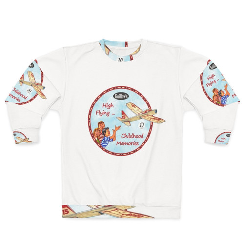 Guillow Retro Sweatshirt - Vintage-Style Apparel for Model Airplane Enthusiasts