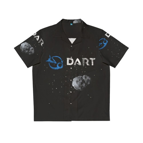 NASA DART Mission Illustration Hawaiian Shirt