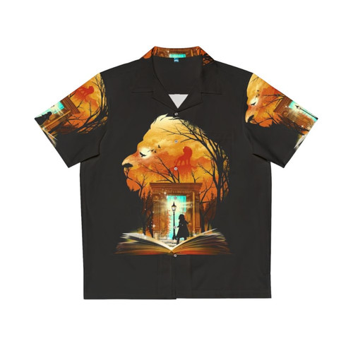 Narnia-Inspired Hawaiian Shirt for Book Lovers