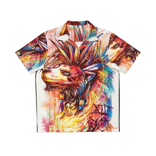 Nanaki Final Fantasy VII Hawaiian Shirt