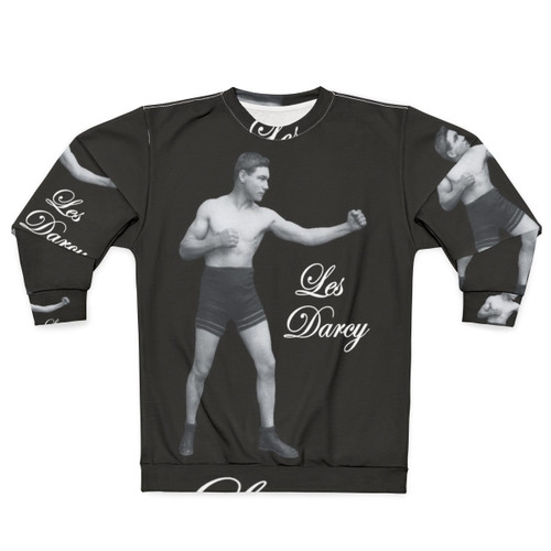 Les Darcy Boxer Sweatshirt - Australian Boxing Champion