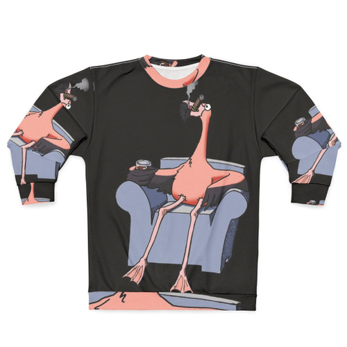 Denny Crane and Alan Shore Flamingos Boston Legal Sweatshirt