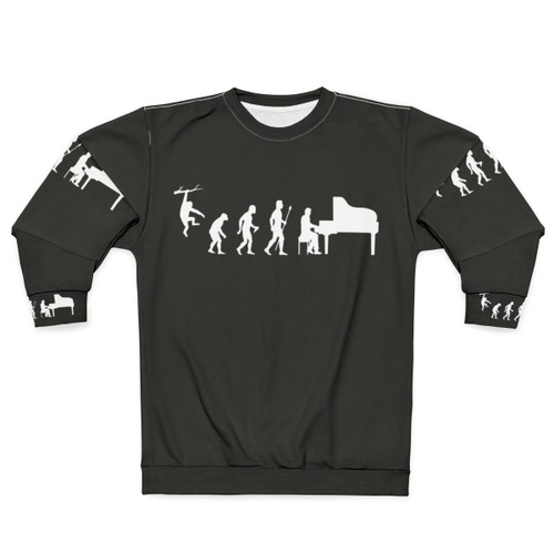 Funny Piano Evolution Sweatshirt