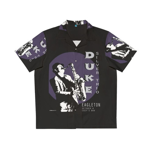 Duke Silver Live Hawaiian Shirt featuring Ron Swanson from Parks and Recreation