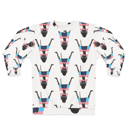 Borderlands Trans Pride Claptrap Sweatshirt