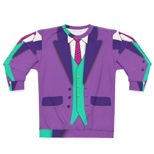 Groomsman Sweatshirt with Suit, Tie, and Vest