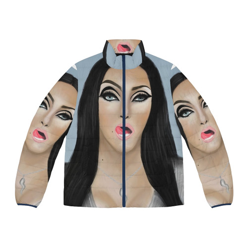 Michigan State Puffer Jacket featuring college team logo