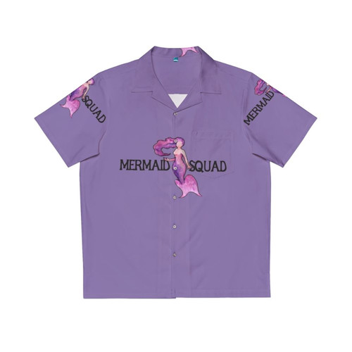 Mermaid Squad Hawaiian Shirt for Women