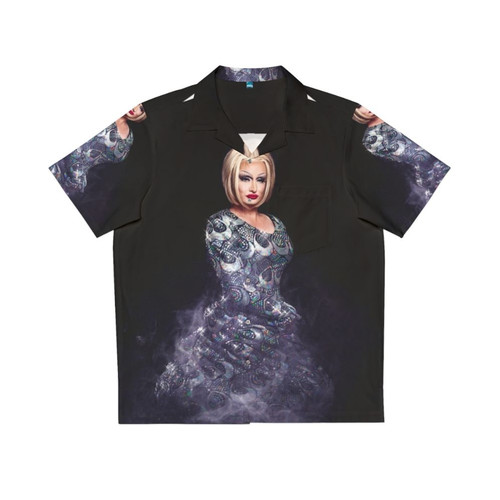 Mystical Barbieq Hawaiian Shirt featuring vibrant colors and Barbie-inspired design