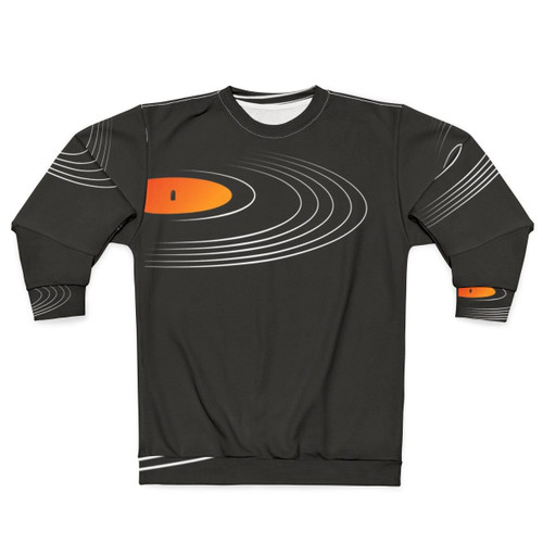 Retro Vinyl Record Music Sweatshirt