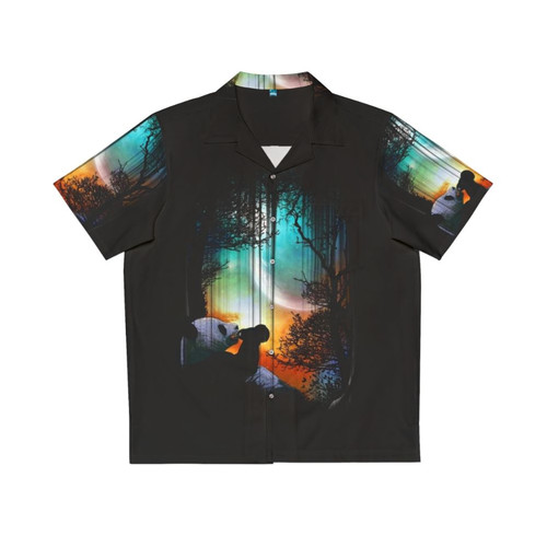 Drunken Panda Hawaiian Shirt