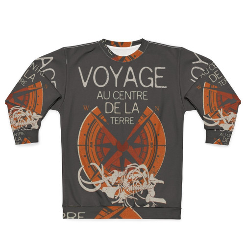 Jules Verne books collection sweatshirt