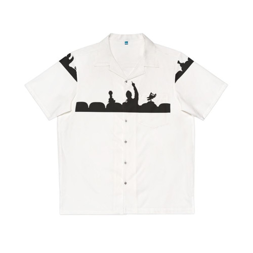 Mystery Science Theater 3000 Hawaiian Shirt with Retro Movie Imagery