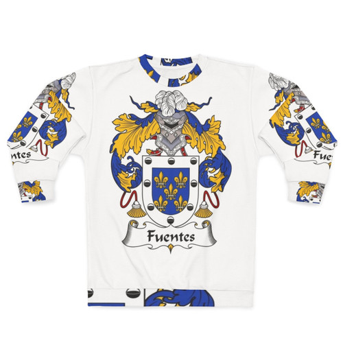 Fuentes Coat of Arms Family Crest Sweatshirt