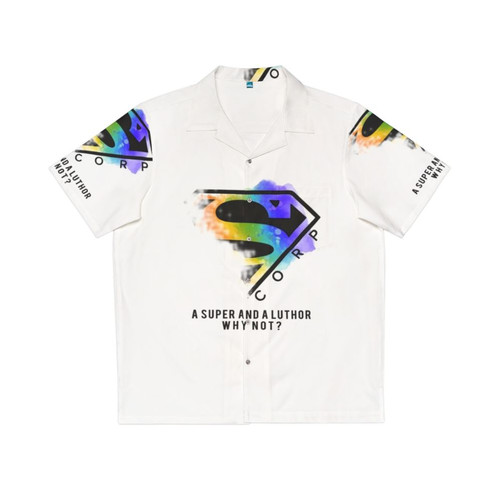Supercorp Hawaiian Shirt featuring Kara Danvers and Lena Luthor