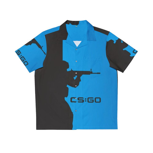 Counter Strike Silhouette Hawaiian Shirt