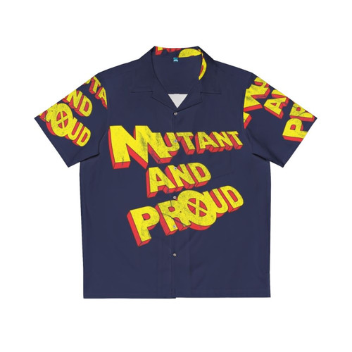 Mutant and Proud Hawaiian Shirt Featuring Mystique from X-Men