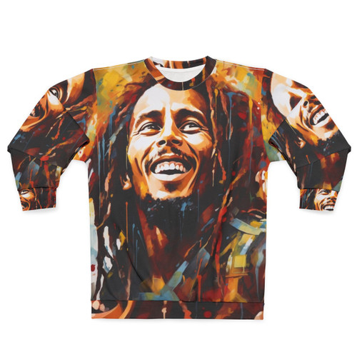 Bob Marley Artwork II Reggae Sweatshirt