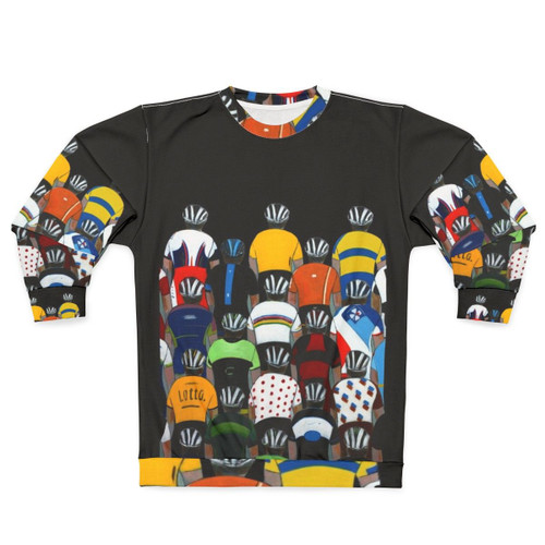 Cycling Team Sweatshirt featuring Tour de France 2015 design