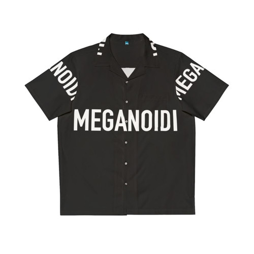 Meganoidi rock band italian hawaiian shirt