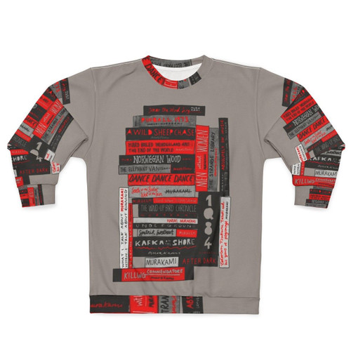Murakami Book Stack Fanatic Sweatshirt