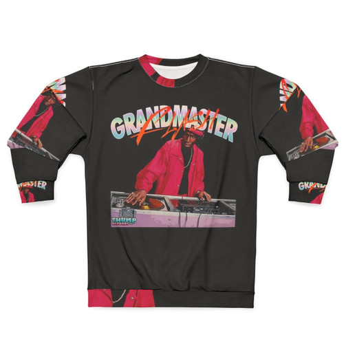 Grandmaster Flash Sweatshirt - Vintage 90s Rap Music Apparel