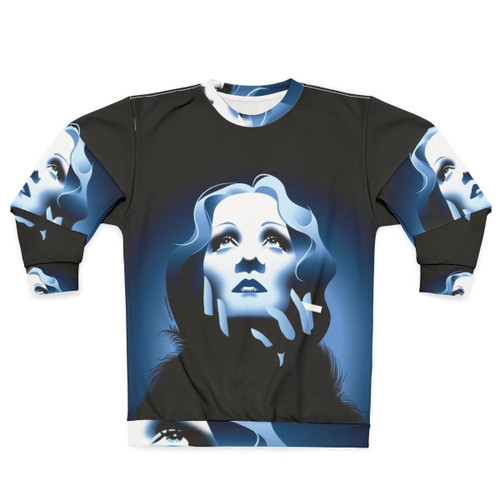 Blue Sweatshirt for Men - Alejandro Morollo Art Design