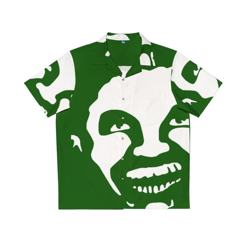 Music-inspired logo Hawaiian shirt