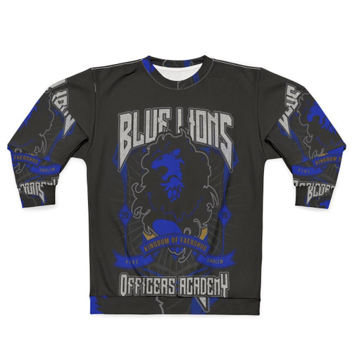 Blue Lions Crest Sweatshirt - Fire Emblem Three Houses Merchandise