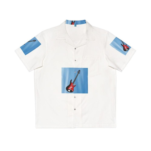Music Hawaiian shirt with guitar design