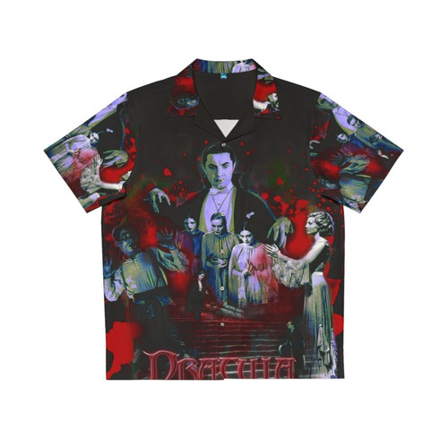 Dracula Hawaiian Shirt 2 - Universal Monsters Horror Fashion
